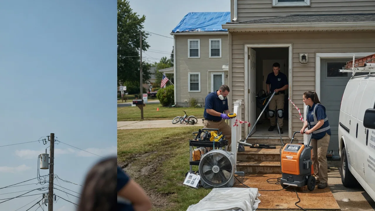 Water Damage Repair in Conover, OH near me